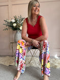 Load image into Gallery viewer, Under The Sea & Fruit Pant - Pinks/Mix - Wardrobe By Simone
