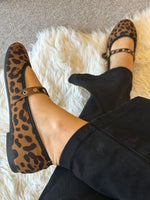 Mary Jane Iconic Strap Across - Leopard - Wardrobe By Simone