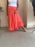 Load image into Gallery viewer, Gypsy Maxi Skirt - Coral - Wardrobe By Simone
