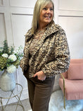 Load image into Gallery viewer, Bambi Gold Stud Jacket - Beige/Cream
