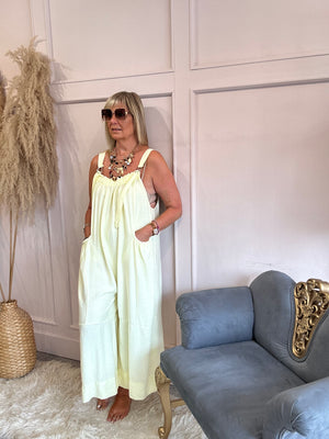 Fun dungarees - Yellow - Wardrobe By Simone