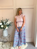 Load image into Gallery viewer, Cute Peplum Top  - Dusky Pink - Wardrobe By Simone
