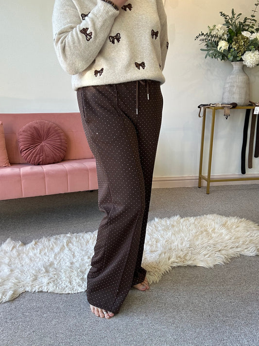 Twinkle Sparkle Pant - Brown