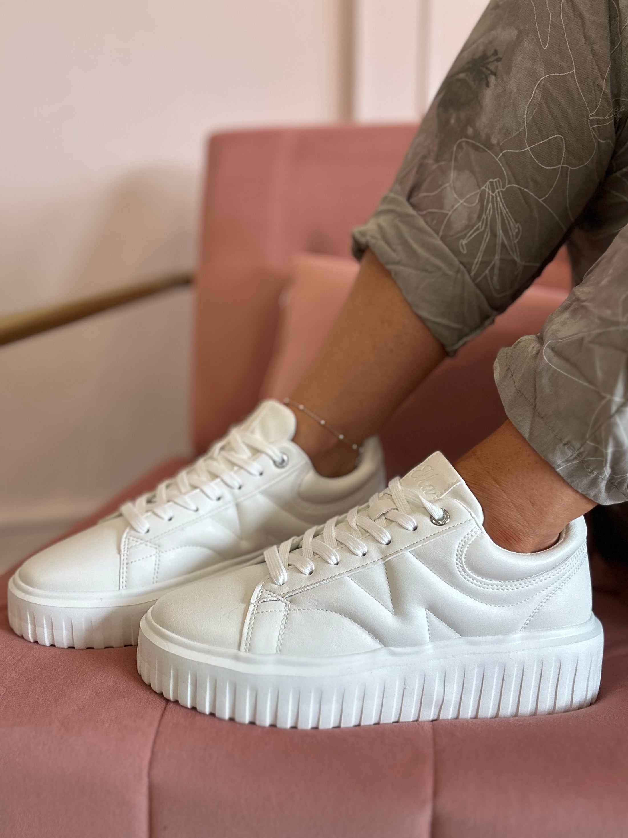 India Trainer - White - Wardrobe By Simone