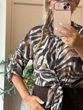 Load image into Gallery viewer, Tiger Print Shirt - Browns
