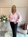 Load image into Gallery viewer, So Pretty Open Knit Cardigan - Pale Pink
