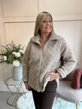 Load image into Gallery viewer, Cosy Zip Fleece - Taupe
