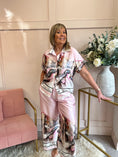 Load image into Gallery viewer, Vienna Scene Shirt & Pant Set - Pink/Mix - Wardrobe By Simone

