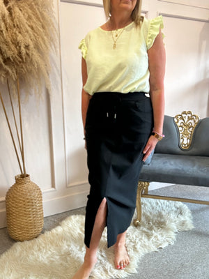 Magic Pencil Skirt - Black