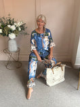 Load image into Gallery viewer, Santorini Trouser - Denim Blue One Size
