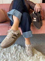 Trainer - Beige/Leopard