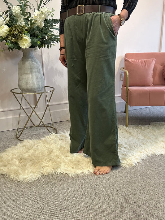 Corduroy Trouser  - Green
