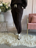 Soft Comfy Jogger - Chocolate Brown - Wardrobe By Simone
