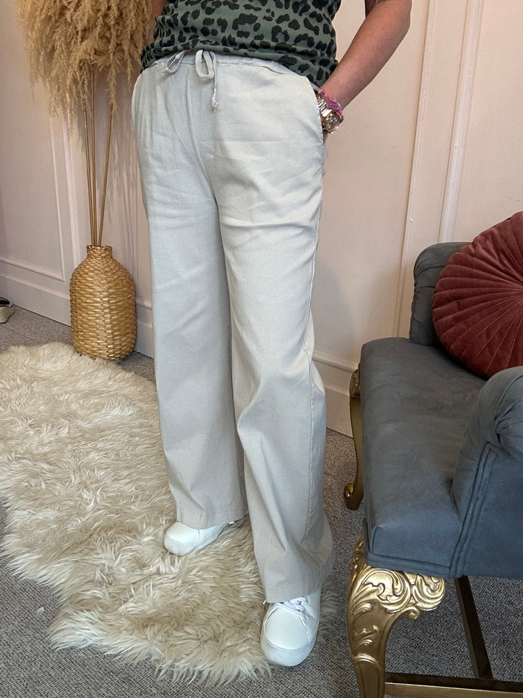 Magic Wide Pant - Beige
