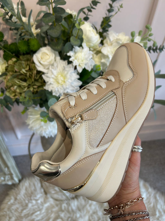 Dallas Trainer - Nude - Wardrobe By Simone