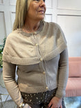 Load image into Gallery viewer, Cape Style Cardigan - Caramel
