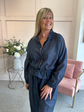 Load image into Gallery viewer, Lightweight Zip Jacket - Navy
