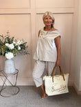 Load image into Gallery viewer, Cowl Neck Waistcoat Style Top - Stone One Size
