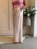 Load image into Gallery viewer, Candy Pastel Striped Pant - Mix
