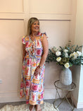 Load image into Gallery viewer, Under The Sea Maxi Dress - Pink/Yellow - Wardrobe By Simone
