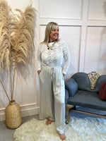 Satin trouser - Cream - Wardrobe By Simone