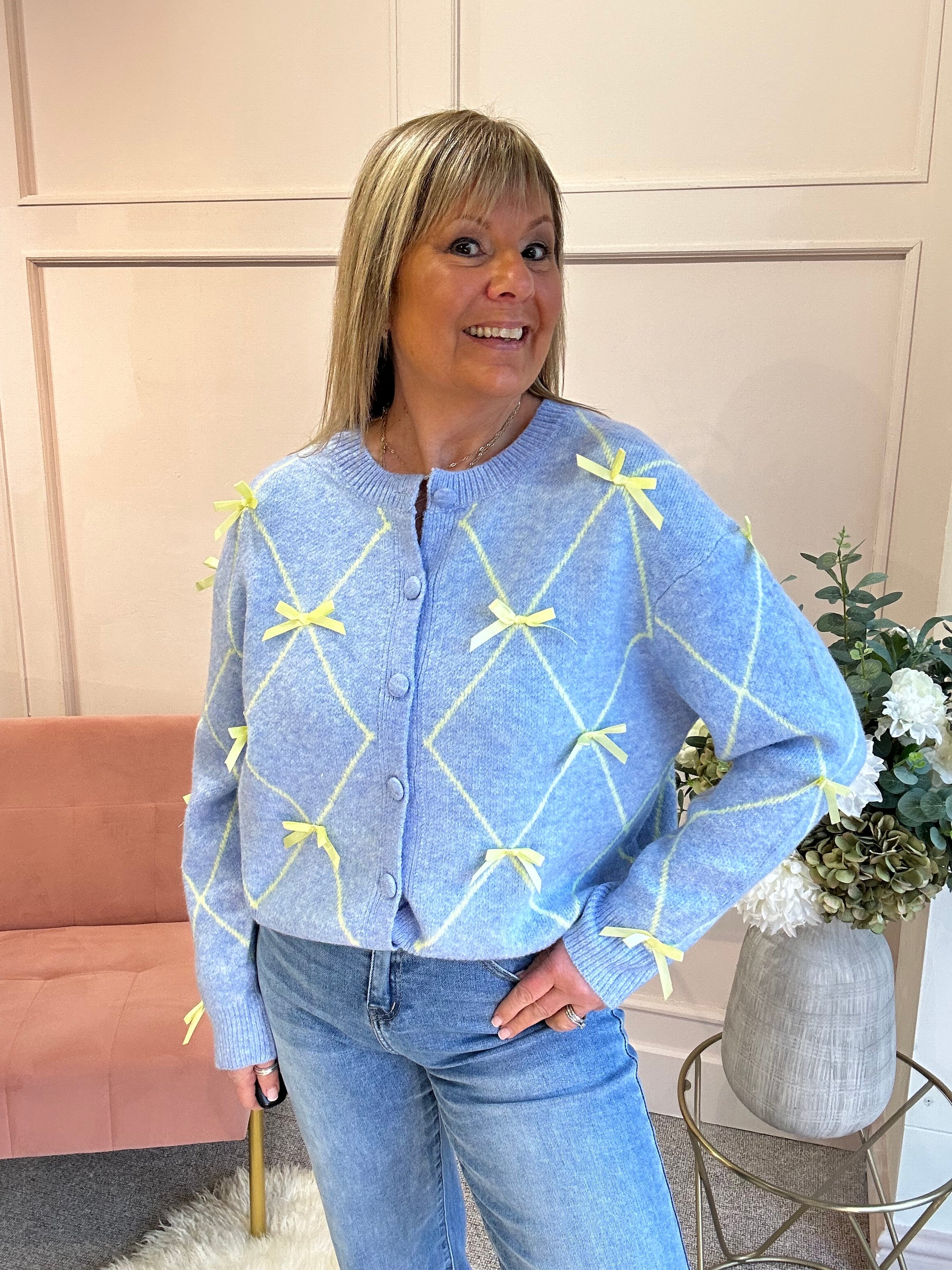 Cute Cardigan - Blue