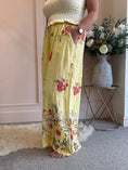 Load image into Gallery viewer, Sunshine Flowers Palazzo Pant - Yellow
