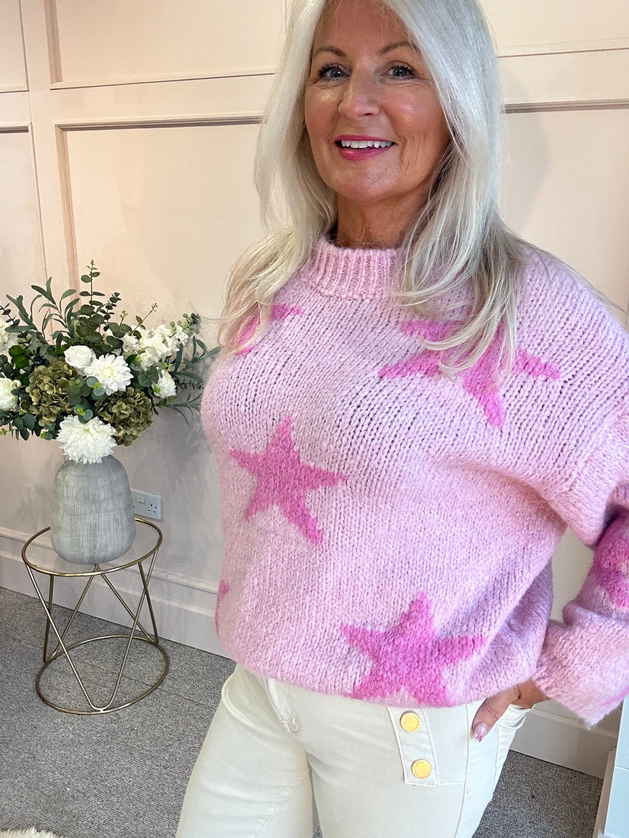 Star Jumper - Pink/Fuchsia