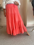 Load image into Gallery viewer, Gypsy Maxi Skirt - Coral - Wardrobe By Simone

