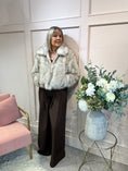 Load image into Gallery viewer, Glam Faux Fur Jacket - Foxy White
