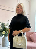 Load image into Gallery viewer, Sparkle Edge Turtle Neck Jumper - Black
