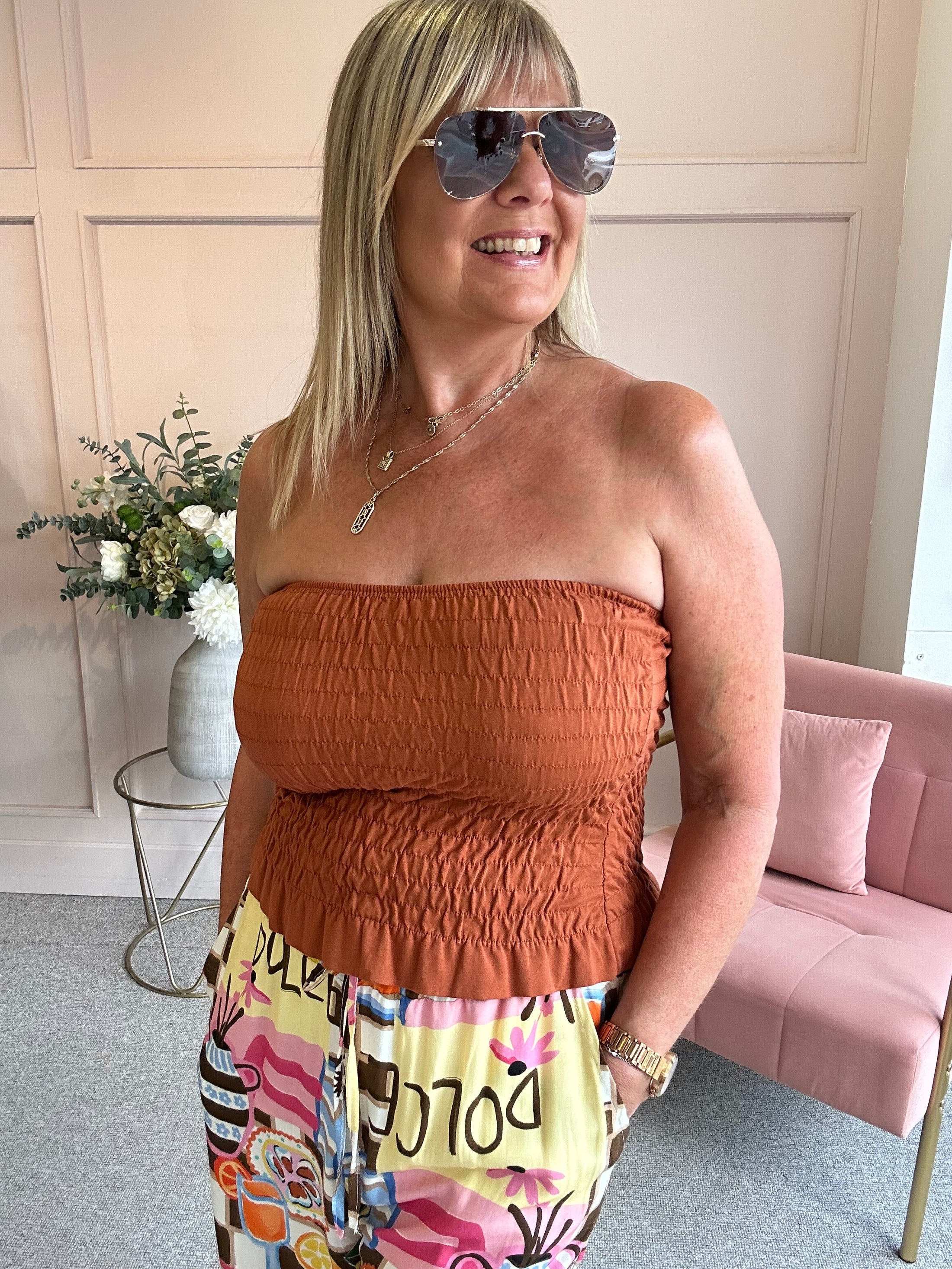 Bandeau Top  - Rust