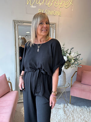 Stylish Jumpsuit - Black