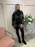Load image into Gallery viewer, Jumper And Skirt Set - Brown/Black
