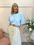 Load image into Gallery viewer, Little Knit Jumper - Pale Blue - Wardrobe By Simone
