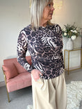 Load image into Gallery viewer, Cross Over Top - Leopard
