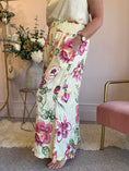 Load image into Gallery viewer, Flower Power Palazzo Pant - Yellow/Mix - Wardrobe By Simone
