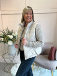 Load image into Gallery viewer, Padded Gilet  - Soft Beige
