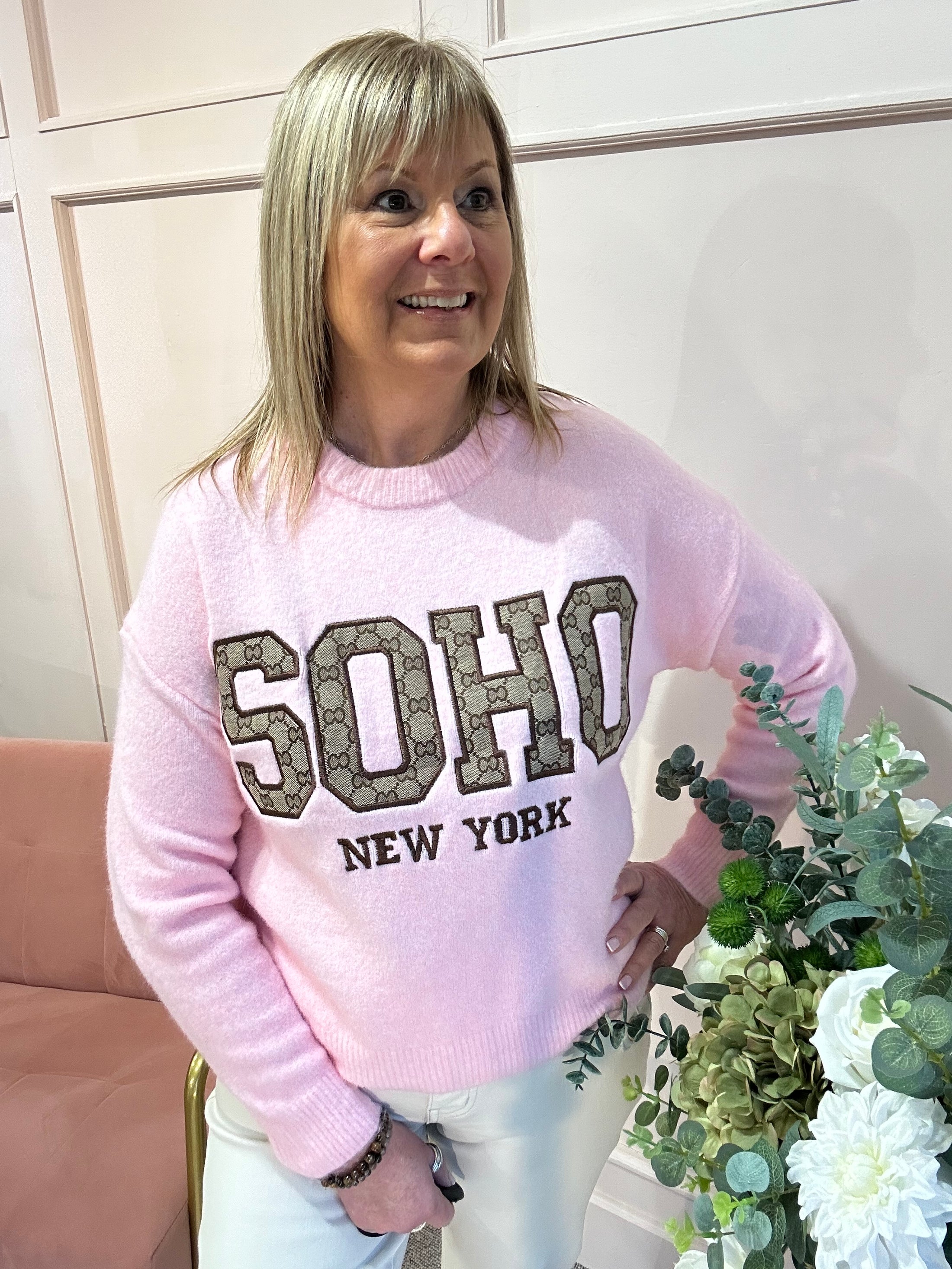 SOHO Jumper - Pale Pink