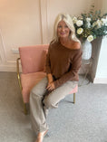 Load image into Gallery viewer, Just a Plain Jumper - Toffee
