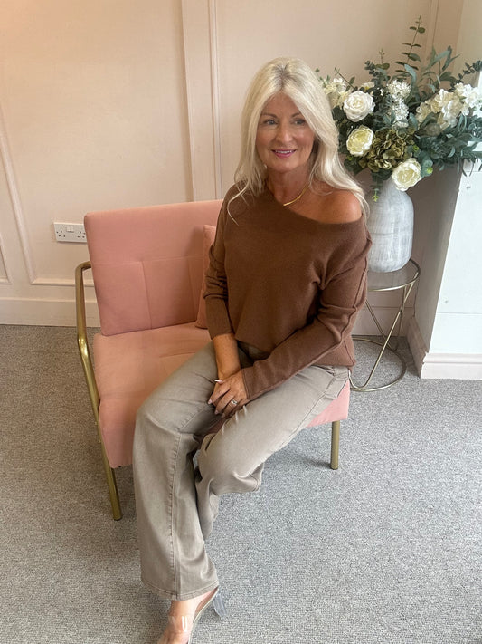 Just a Plain Jumper - Toffee - Wardrobe By Simone