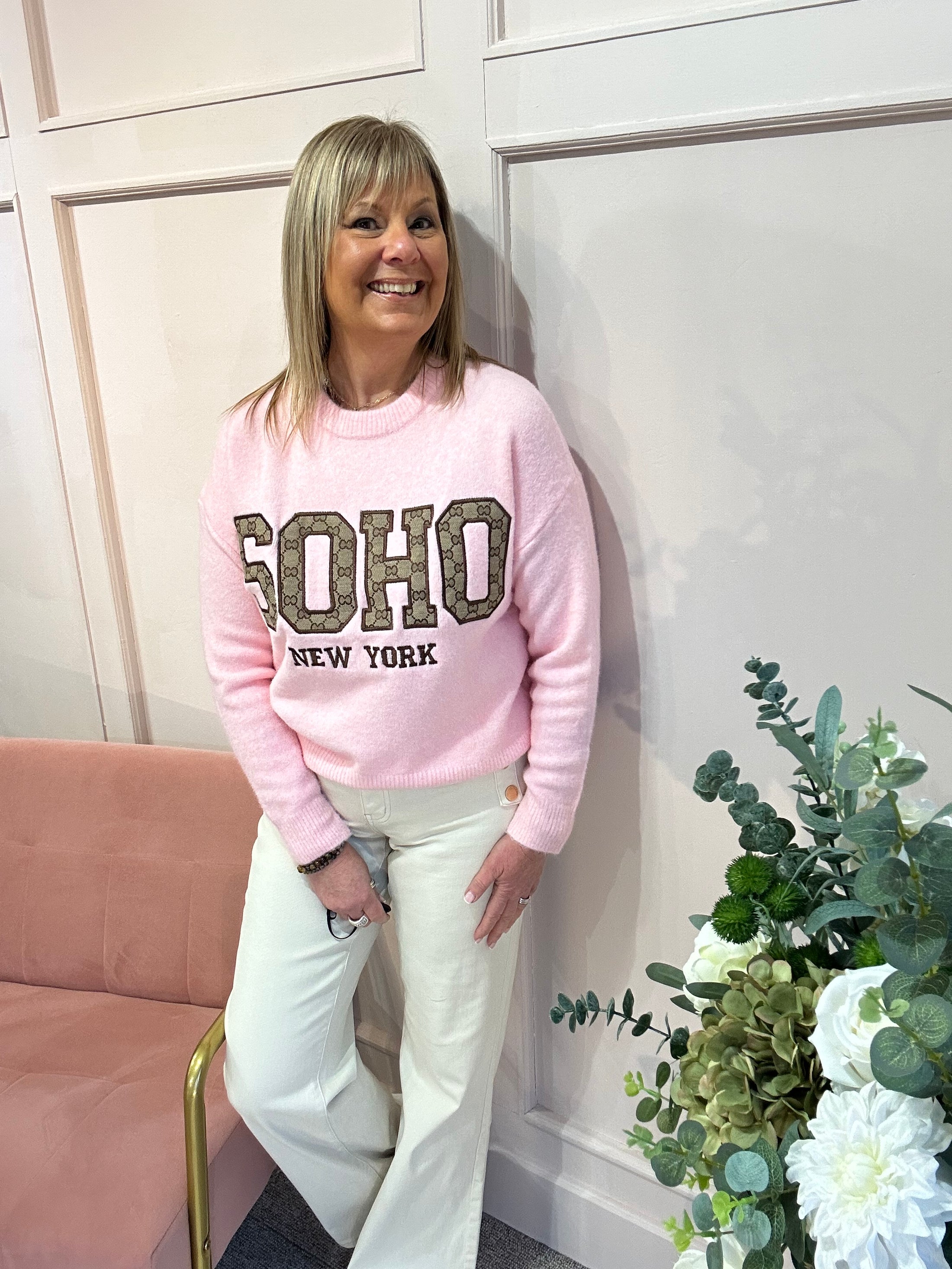 SOHO Jumper - Pale Pink