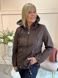 Load image into Gallery viewer, Reversible Mac Coat - Leopard/Brown
