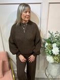 Load image into Gallery viewer, Cosy Jumper - Chocolate Brown
