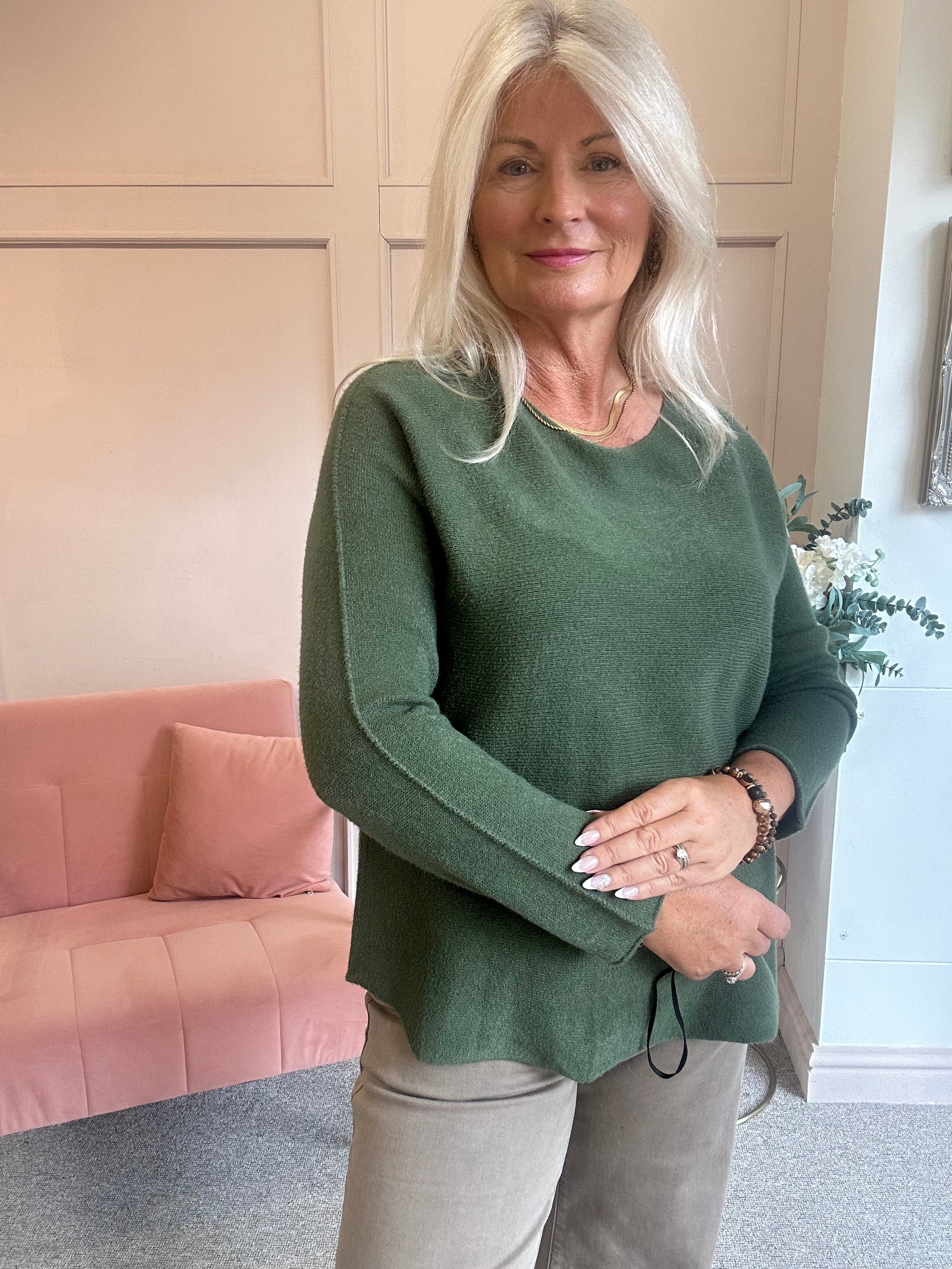 Just a Plain Jumper - Khaki