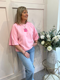 Load image into Gallery viewer, Amore Sweatshirt Jumper - Candy Pink/Fuchsia - Wardrobe By Simone
