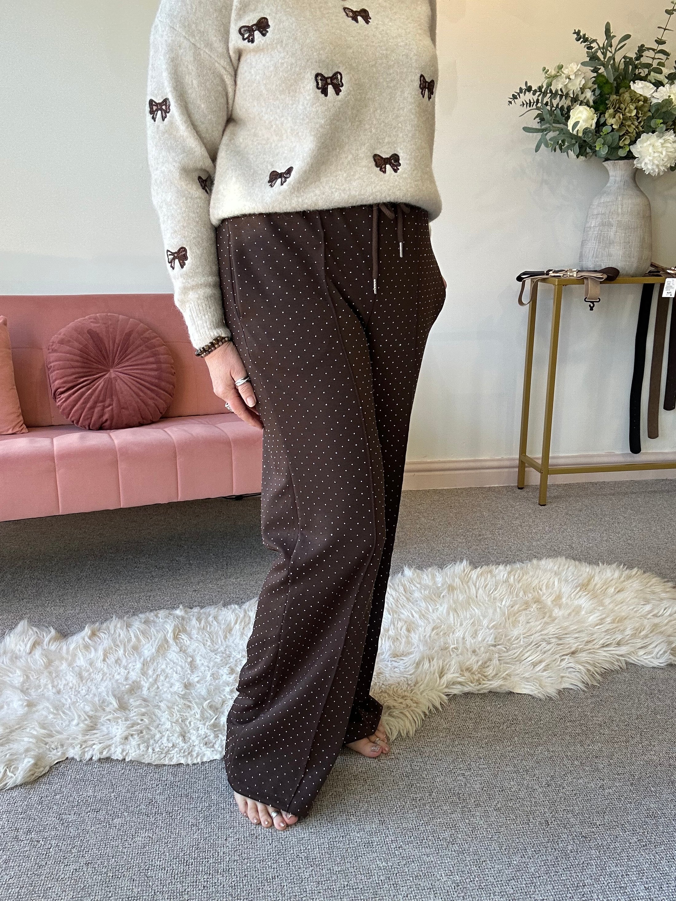 Twinkle Sparkle Pant - Brown