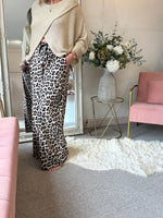 Super Wide Leg Leopard Pant - Leopard