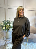 Load image into Gallery viewer, Bonjour Sweatshirt  - Brown
