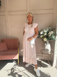 Load image into Gallery viewer, Ditsy Dress - Dusky Pink/White - Wardrobe By Simone
